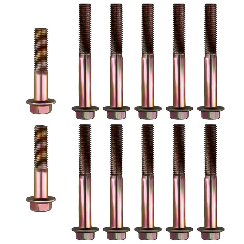 PEVAST 12PCS New Body Mount Bolt Kits for Monte Carlo SS El Camino Regal Cutlass Salon 1977-1988 Stainless - Image 1